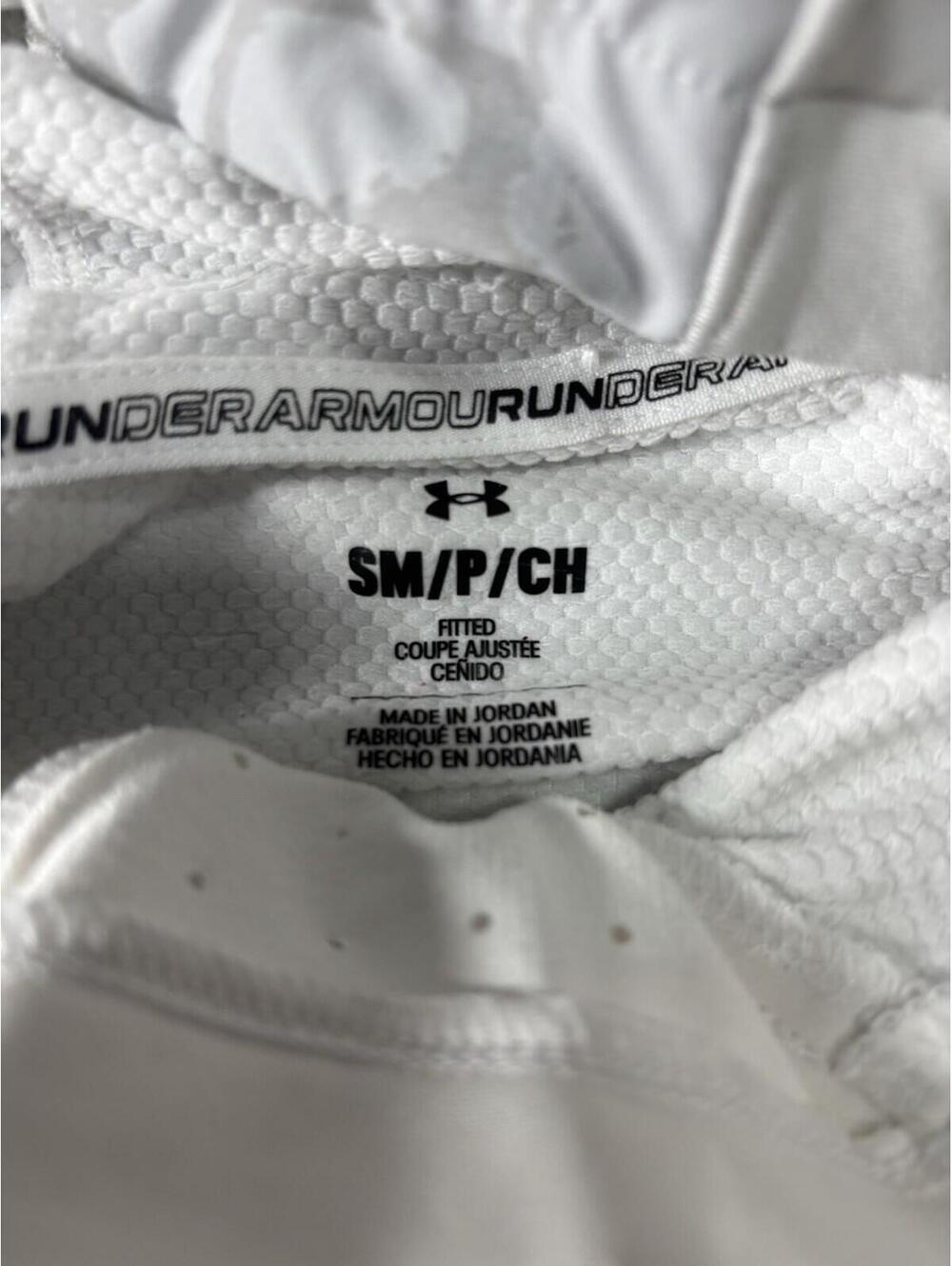 Under Armour Women’s Outrun The Cold 1/2 Zip Hoodie - White- Small - Picture 4 of 15